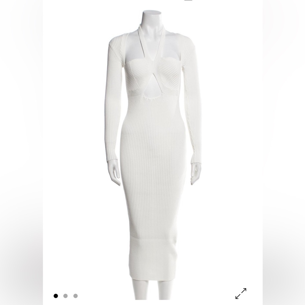 Misha Ribbed Knit Dress
